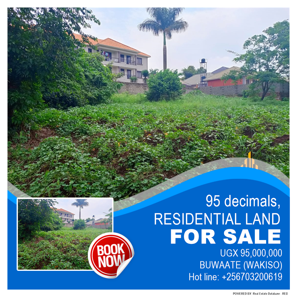 Residential Land  for sale in Buwaate Wakiso Uganda, code: 212287