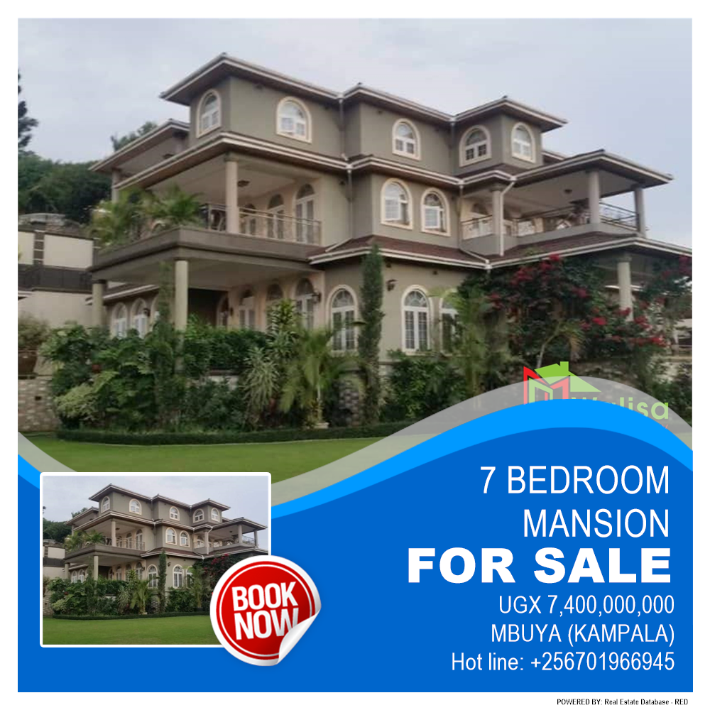 7 bedroom Mansion  for sale in Mbuya Kampala Uganda, code: 212312