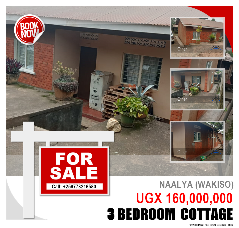 3 bedroom Cottage  for sale in Naalya Wakiso Uganda, code: 212413