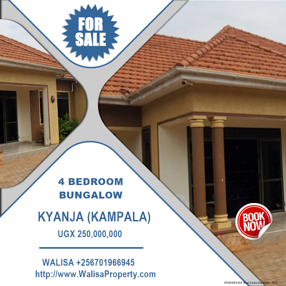 4 bedroom Bungalow  for sale in Kyanja Kampala Uganda, code: 212634