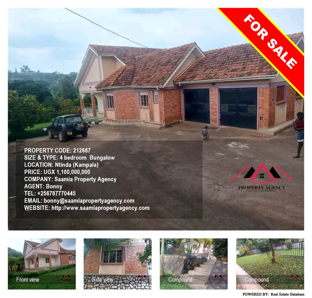 4 bedroom Bungalow  for sale in Ntinda Kampala Uganda, code: 212687