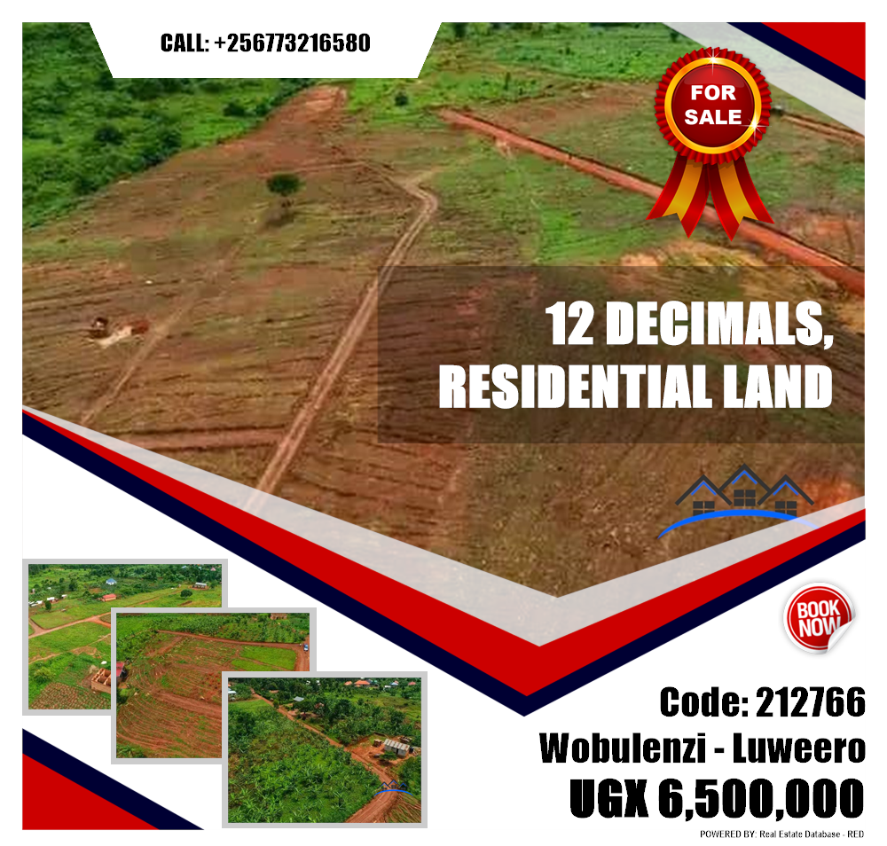 Residential Land  for sale in Wobulenzi Luweero Uganda, code: 212766