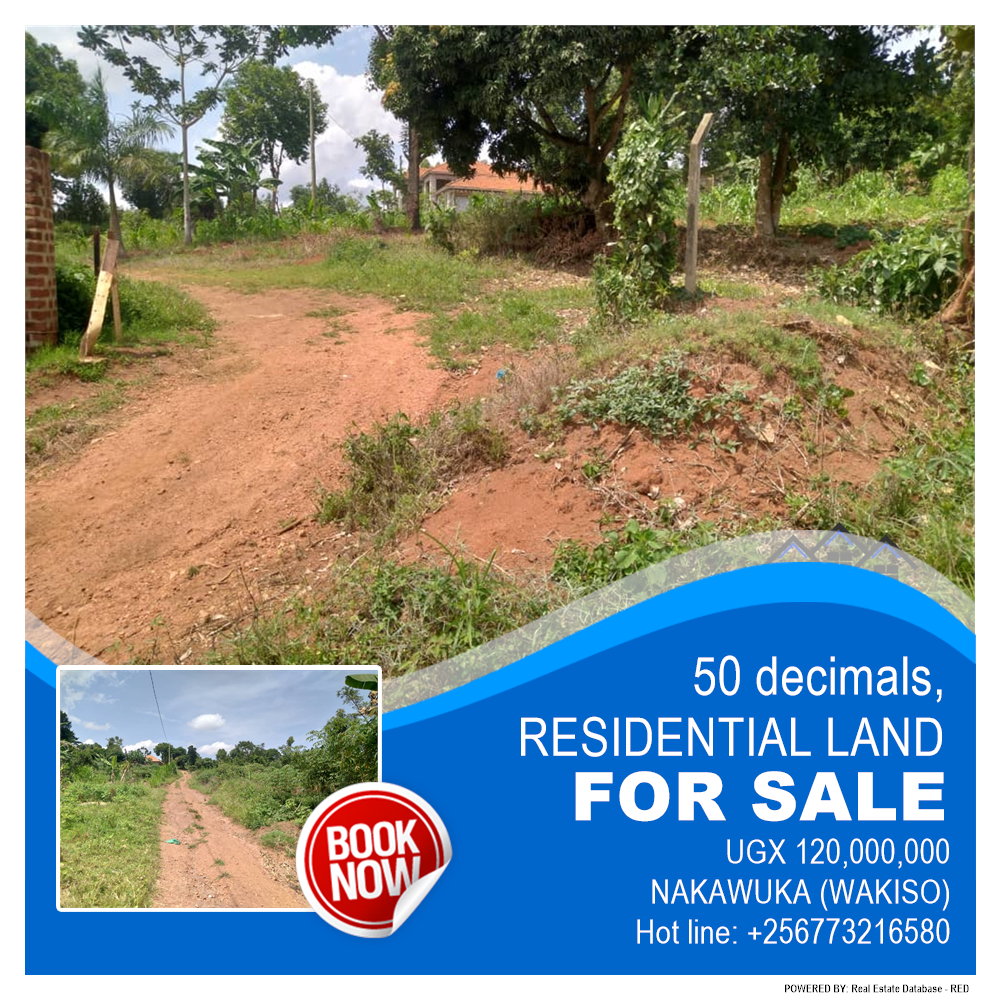 Residential Land  for sale in Nakawuka Wakiso Uganda, code: 212794