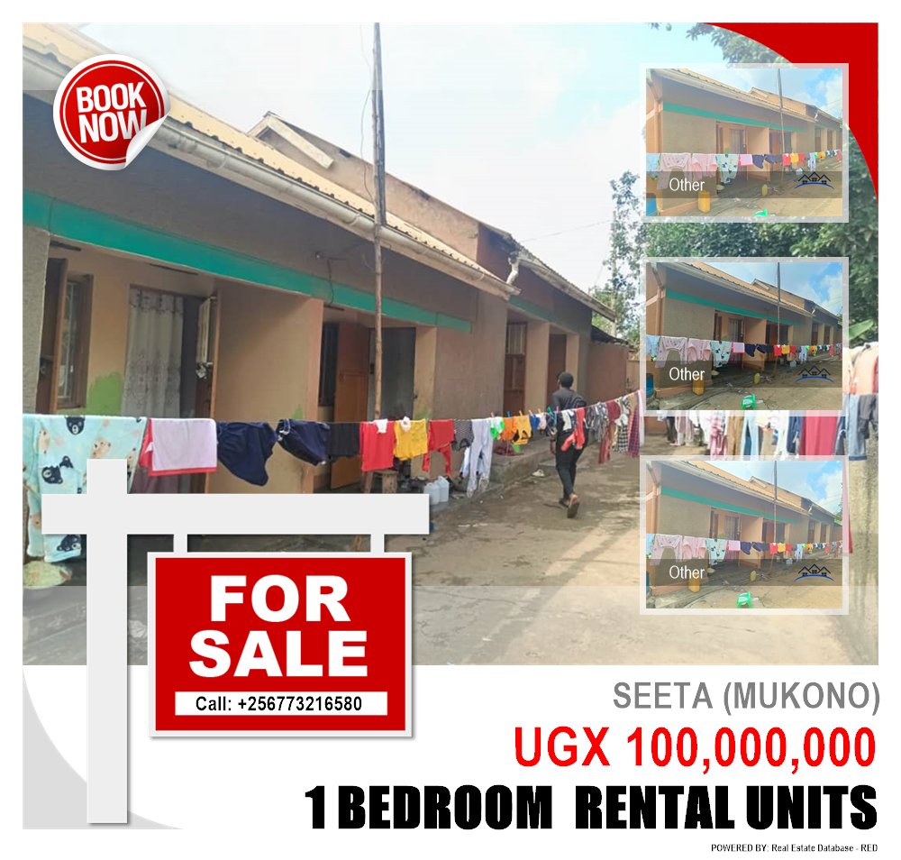 1 bedroom Rental units  for sale in Seeta Mukono Uganda, code: 212796