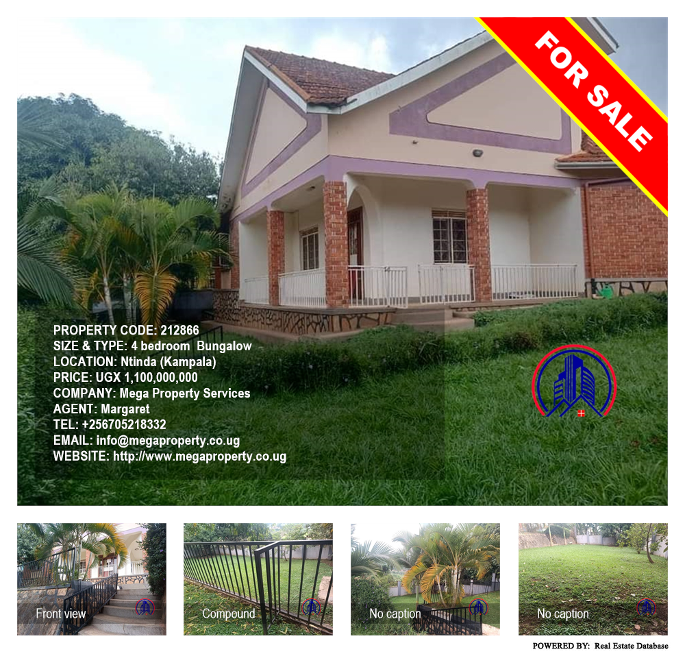 4 bedroom Bungalow  for sale in Ntinda Kampala Uganda, code: 212866