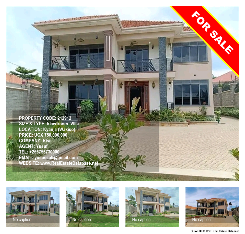 5 bedroom Villa  for sale in Kyanja Wakiso Uganda, code: 212912