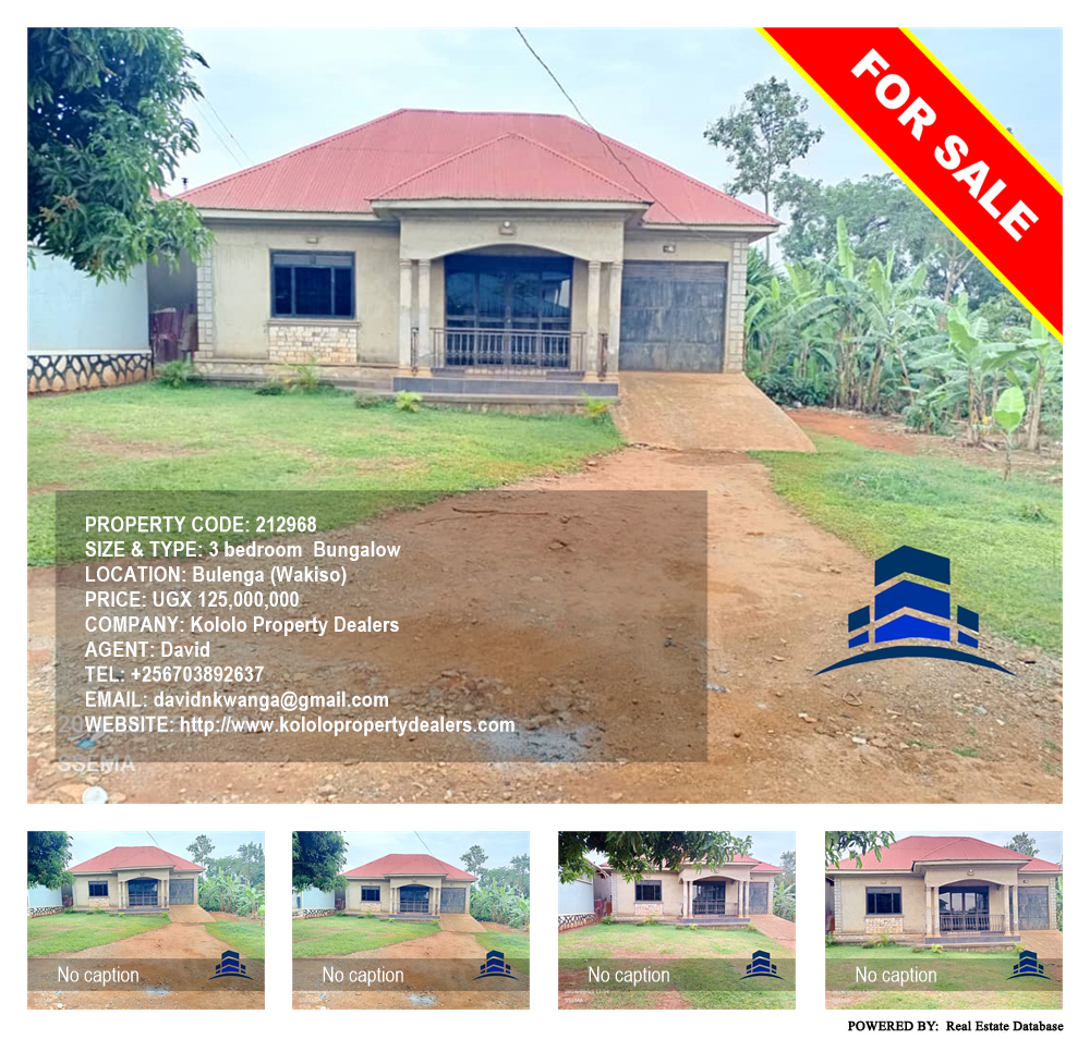 3 bedroom Bungalow  for sale in Bulenga Wakiso Uganda, code: 212968