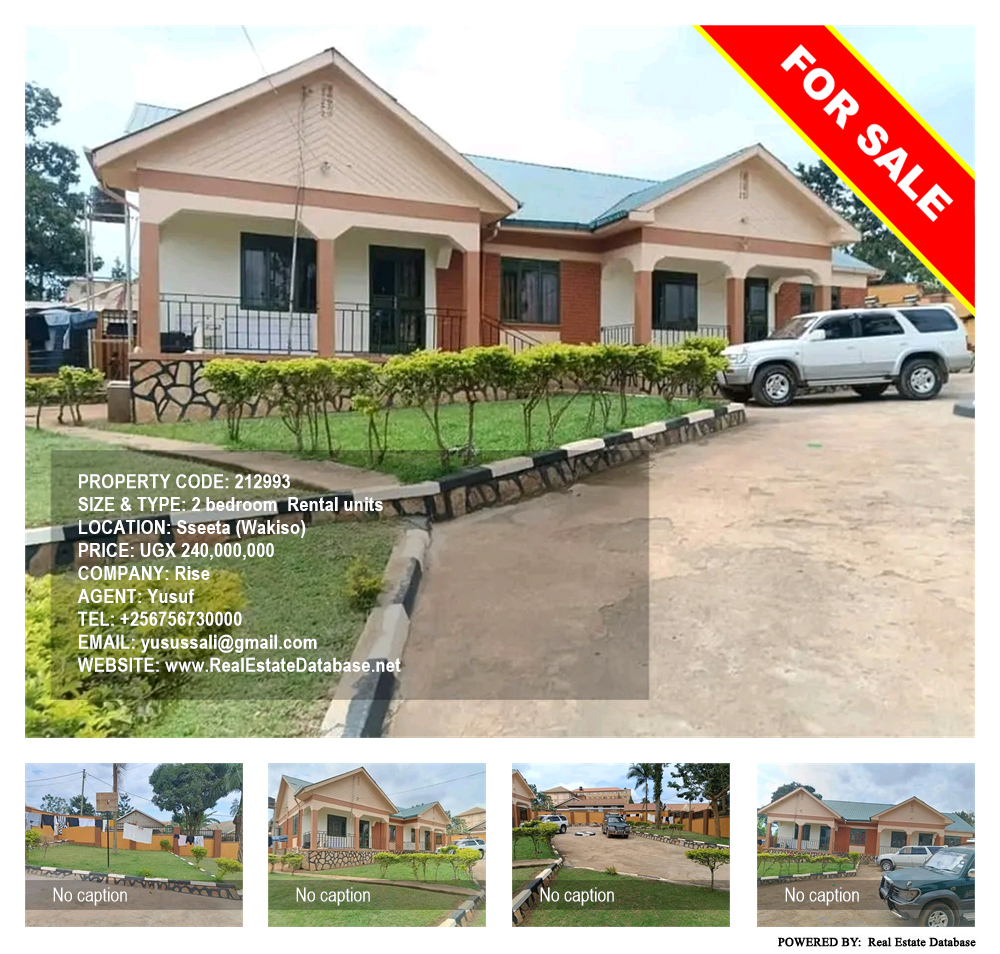 2 bedroom Rental units  for sale in Sseeta Wakiso Uganda, code: 212993