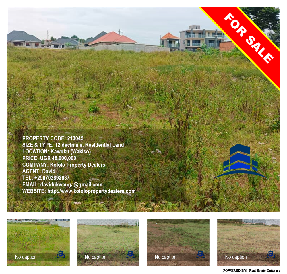 Residential Land  for sale in Kawuku Wakiso Uganda, code: 213045