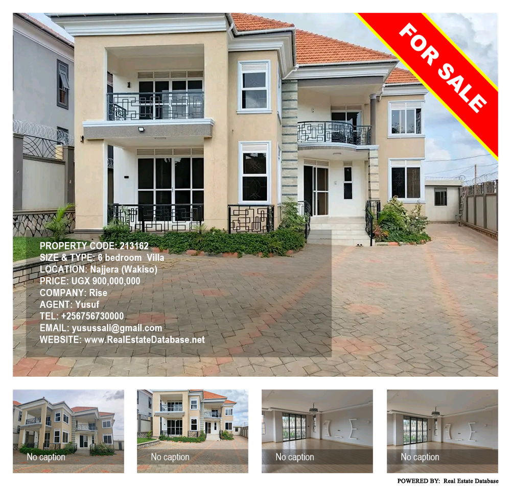 6 bedroom Villa  for sale in Najjera Wakiso Uganda, code: 213162