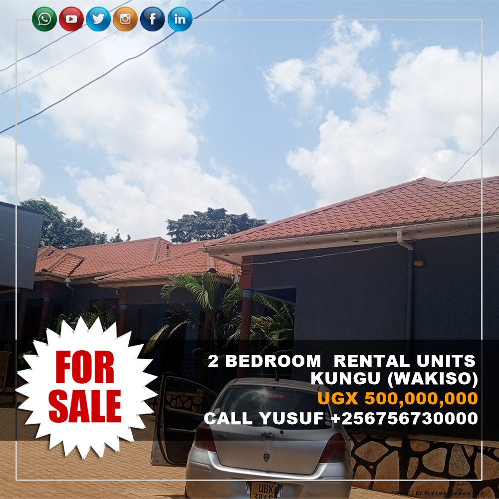 2 bedroom Rental units  for sale in Kungu Wakiso Uganda, code: 213163