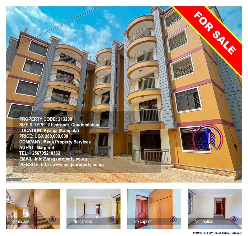 2 bedroom Condominium  for sale in Kyanja Kampala Uganda, code: 213200