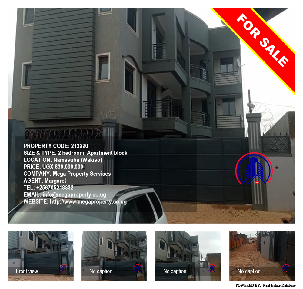 2 bedroom Apartment block  for sale in Namasuba Wakiso Uganda, code: 213220