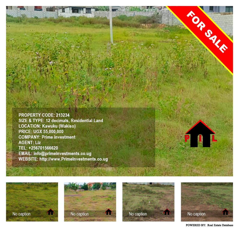 Residential Land  for sale in Kawuku Wakiso Uganda, code: 213234