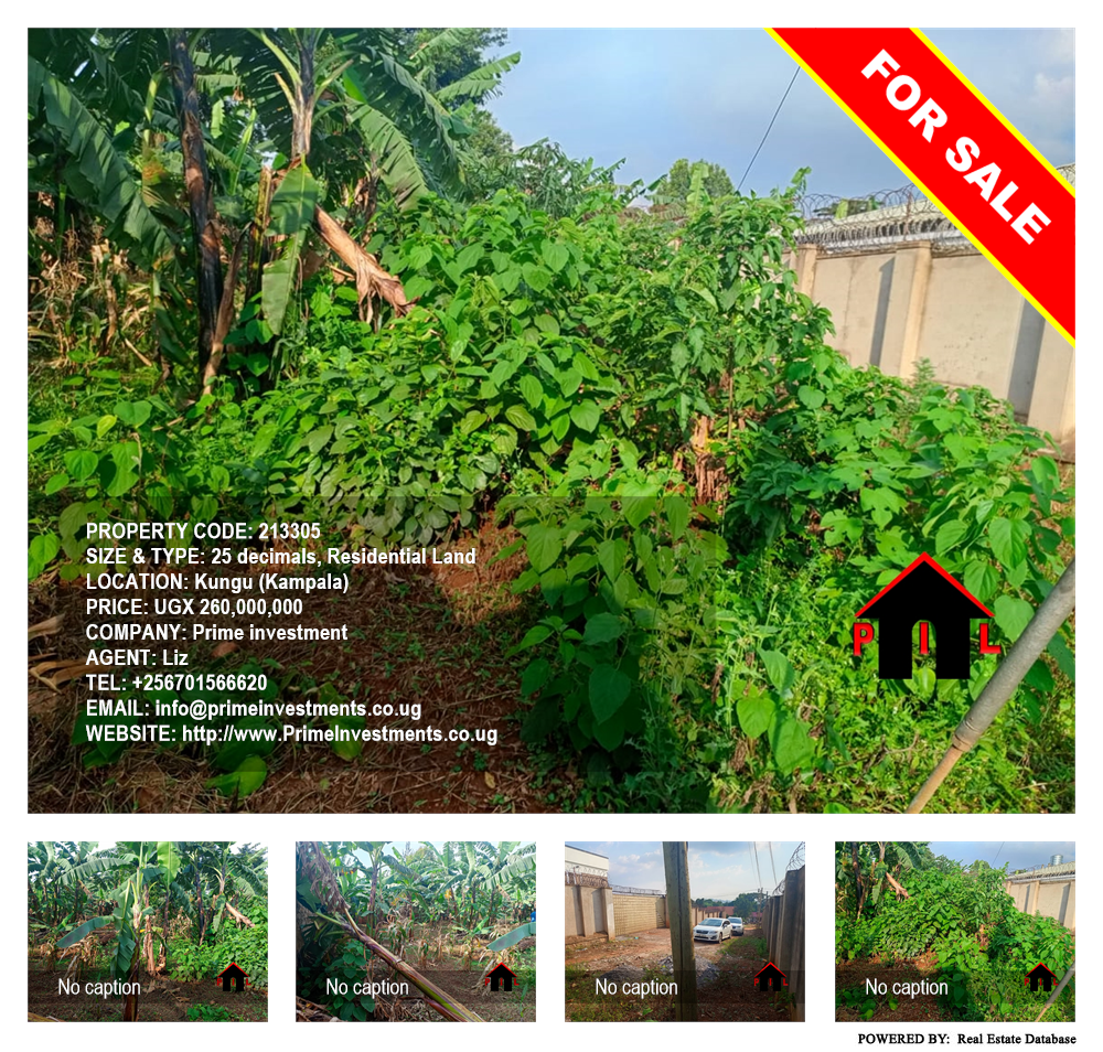 Residential Land  for sale in Kungu Kampala Uganda, code: 213305