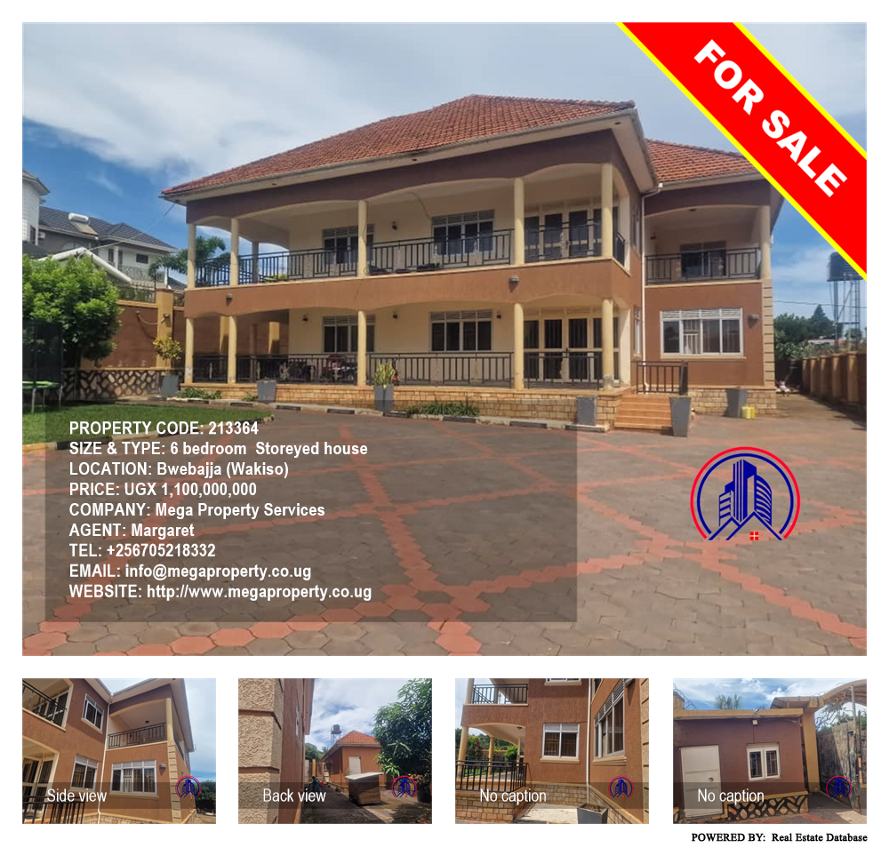 6 bedroom Storeyed house  for sale in Bwebajja Wakiso Uganda, code: 213364