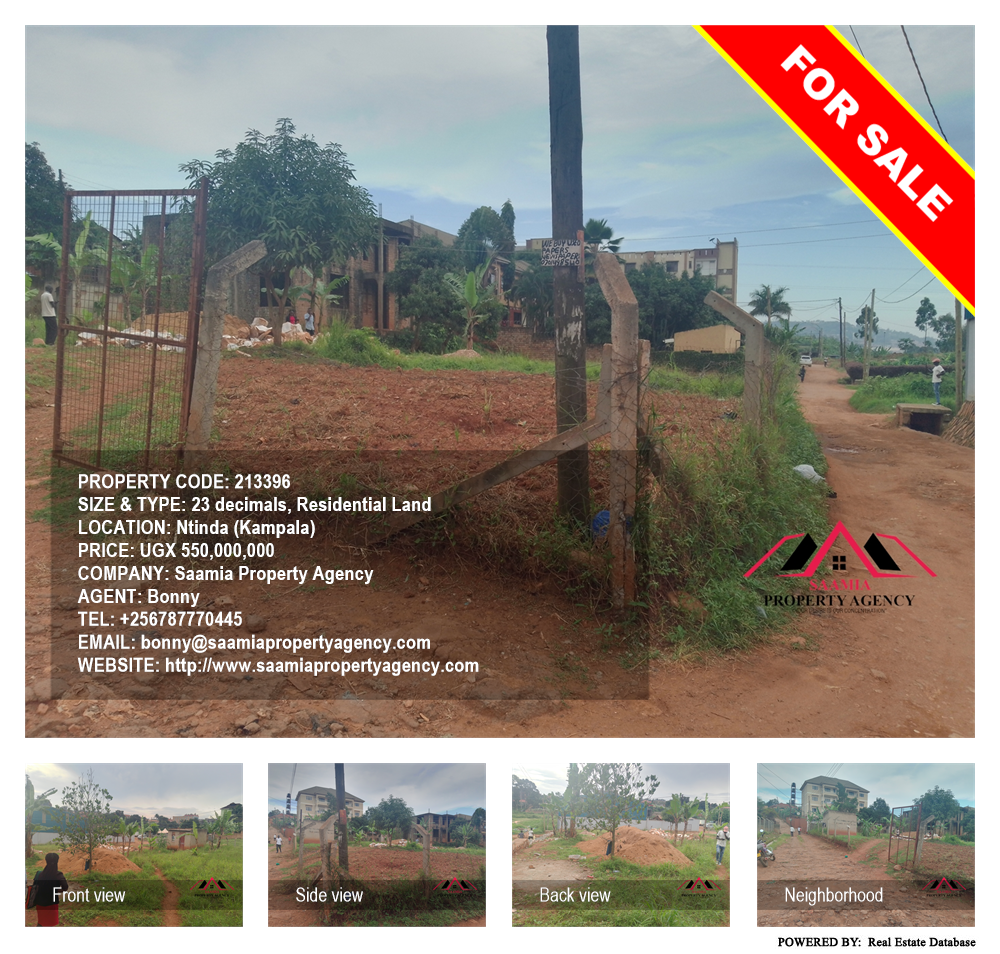 Residential Land  for sale in Ntinda Kampala Uganda, code: 213396