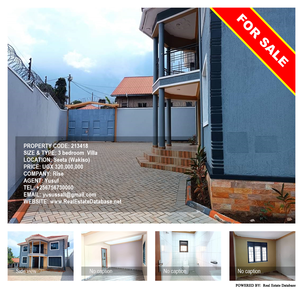 3 bedroom Villa  for sale in Seeta Wakiso Uganda, code: 213418