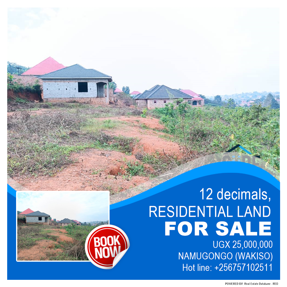 Residential Land  for sale in Namugongo Wakiso Uganda, code: 213554