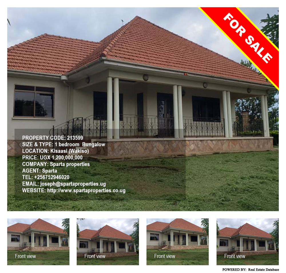 1 bedroom Bungalow  for sale in Kisaasi Wakiso Uganda, code: 213599