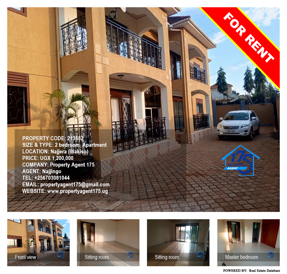 2 bedroom Apartment  for rent in Najjera Wakiso Uganda, code: 213682