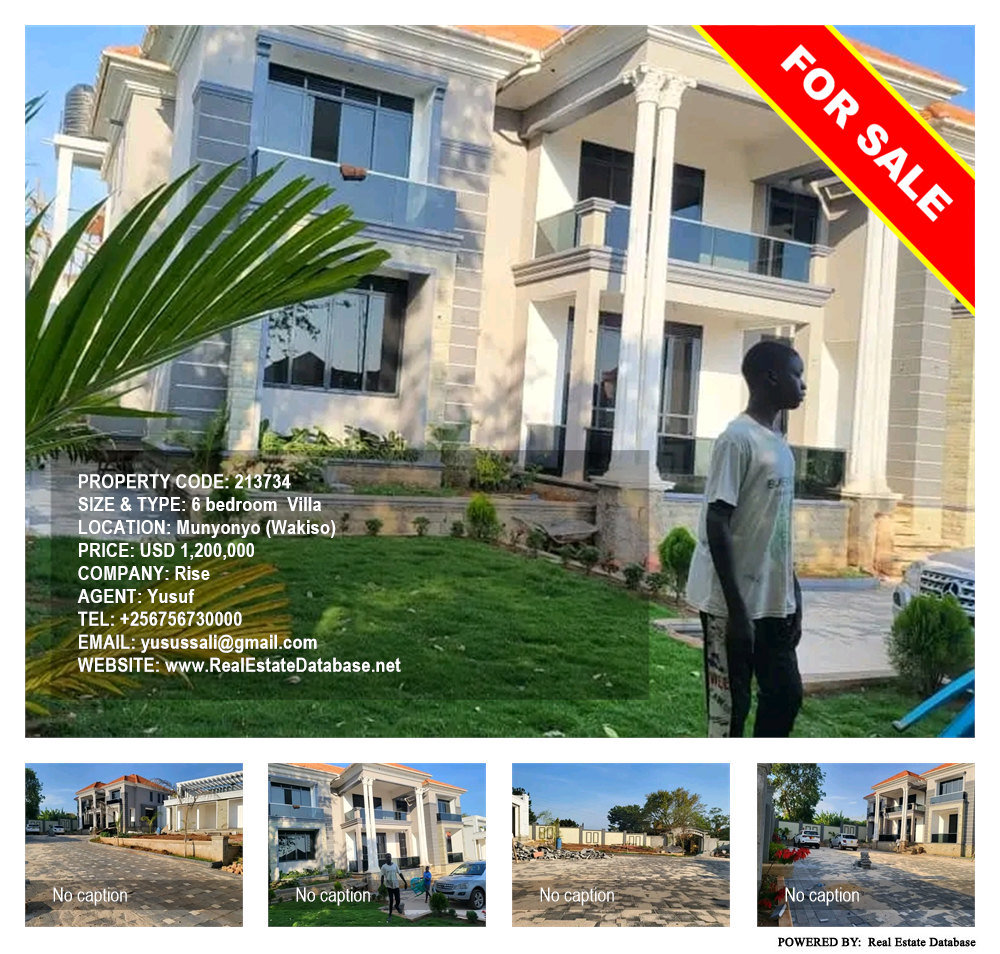 6 bedroom Villa  for sale in Munyonyo Wakiso Uganda, code: 213734