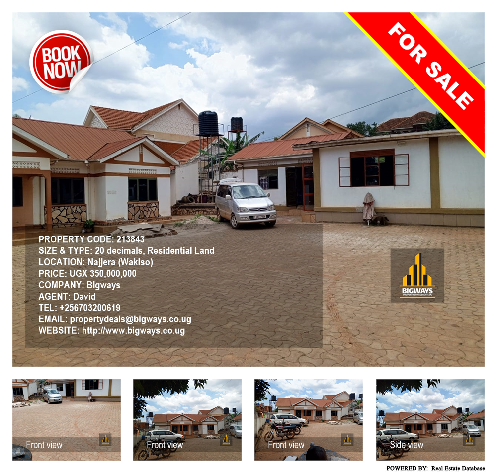 Residential Land  for sale in Najjera Wakiso Uganda, code: 213843