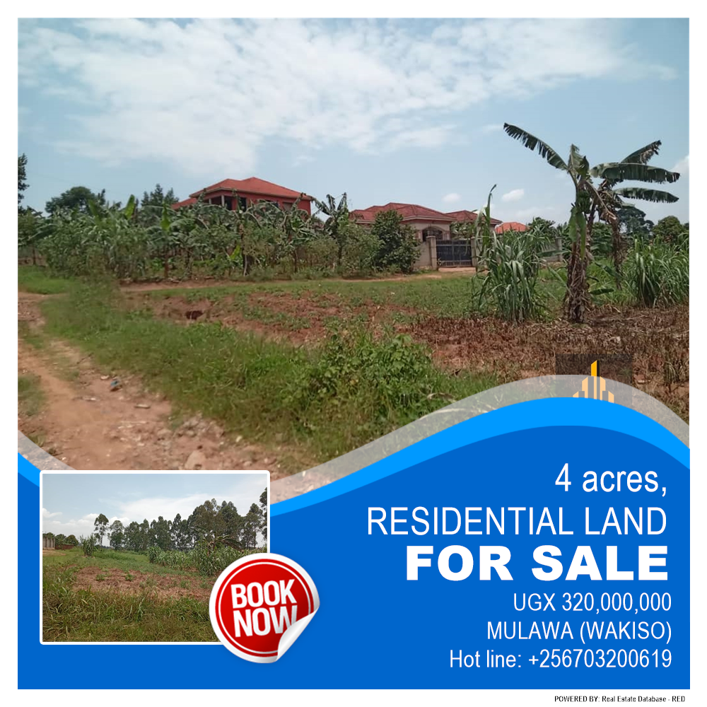 Residential Land  for sale in Mulawa Wakiso Uganda, code: 213865