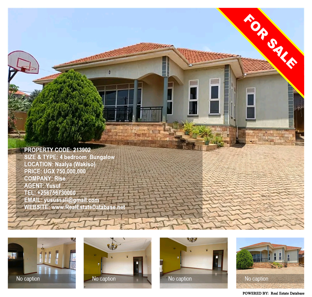 4 bedroom Bungalow  for sale in Naalya Wakiso Uganda, code: 213902