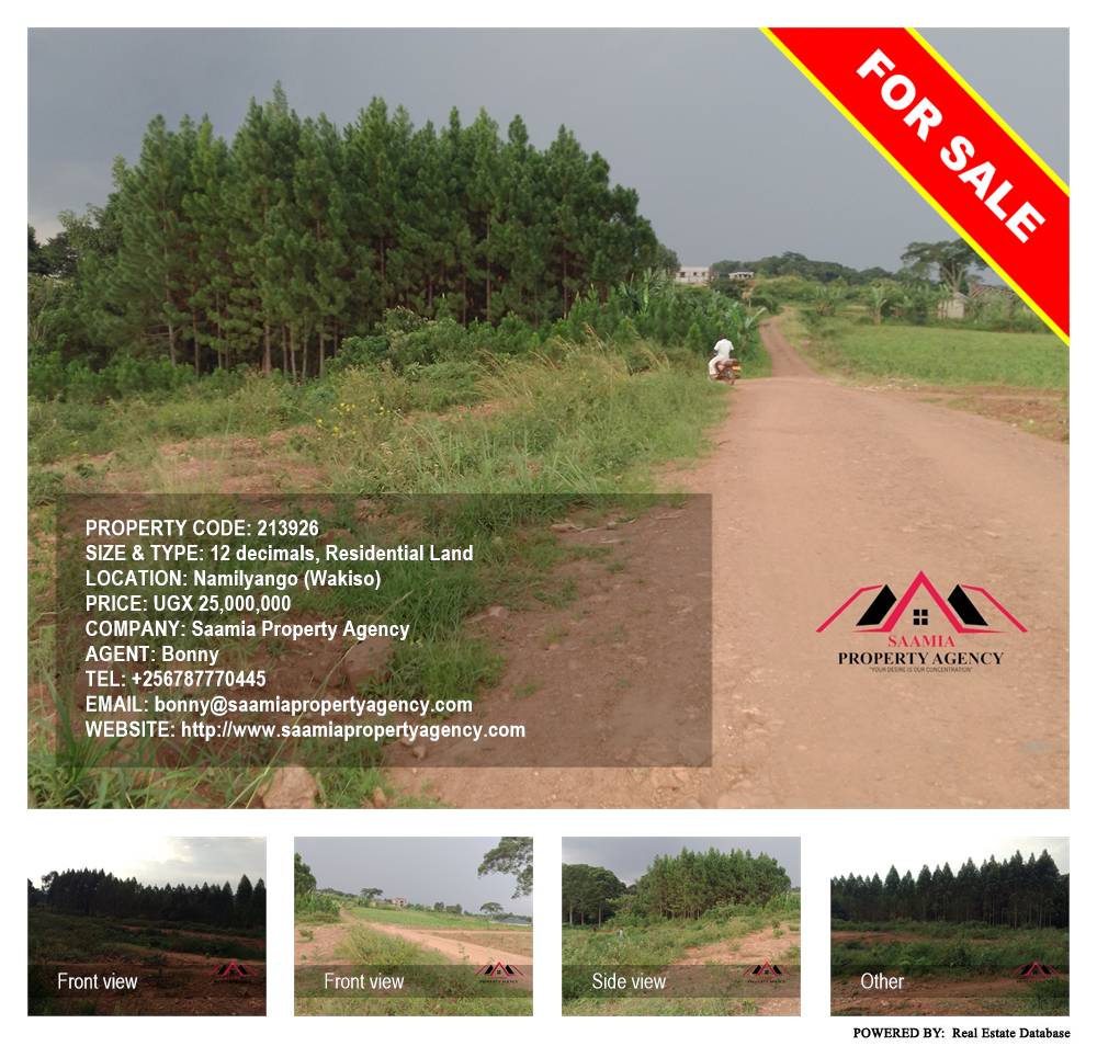 Residential Land  for sale in Namilyango Wakiso Uganda, code: 213926