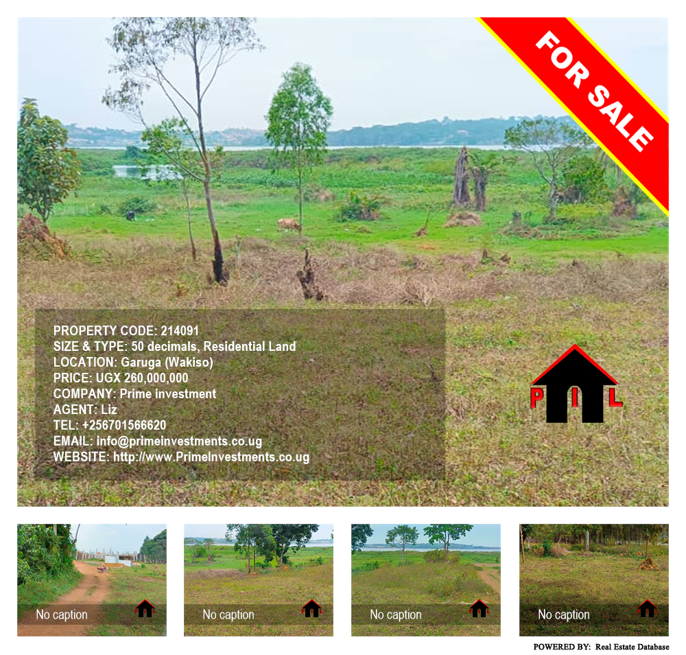 Residential Land  for sale in Garuga Wakiso Uganda, code: 214091