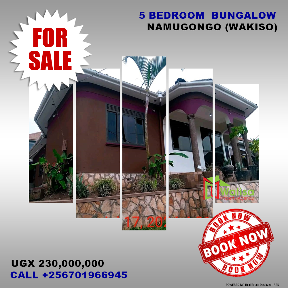 5 bedroom Bungalow  for sale in Namugongo Wakiso Uganda, code: 214209