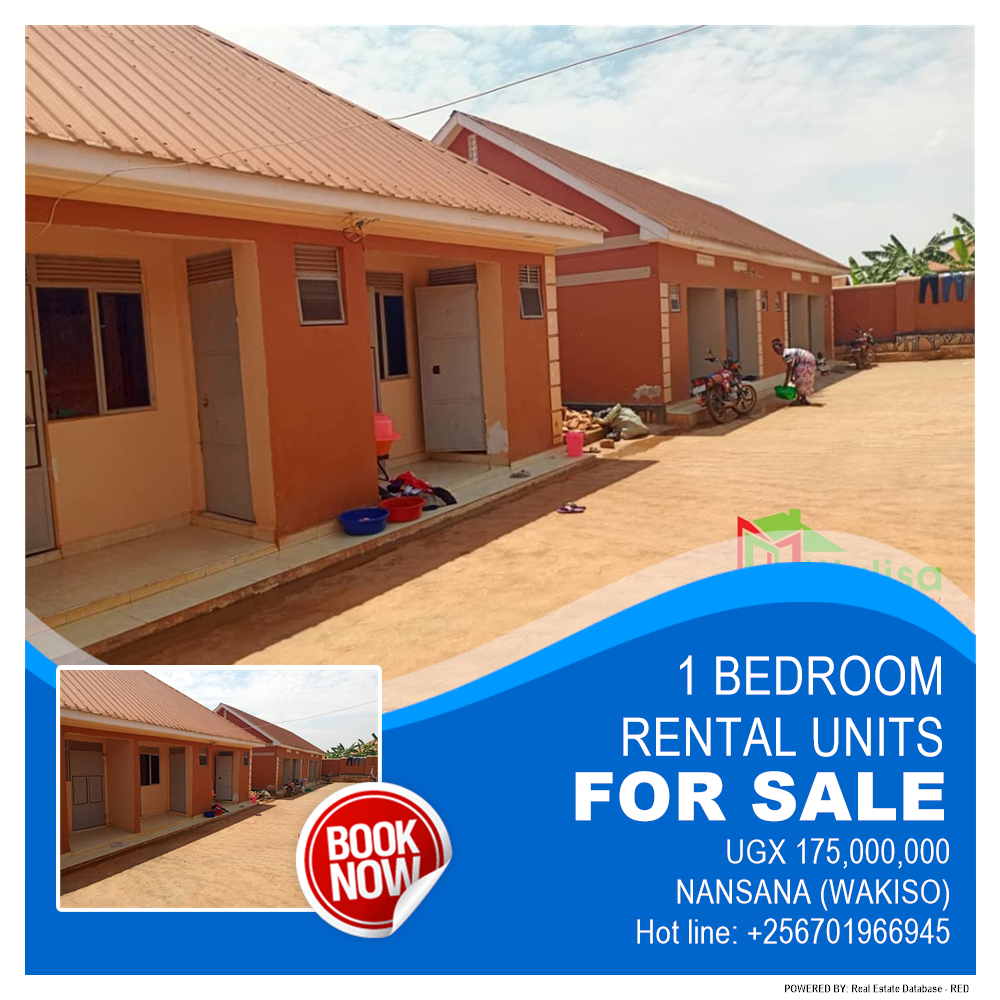 1 bedroom Rental units  for sale in Nansana Wakiso Uganda, code: 214369