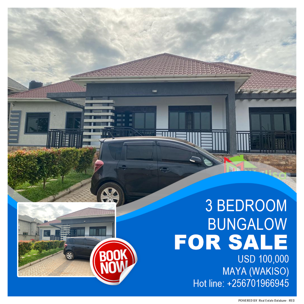 3 bedroom Bungalow  for sale in Maya Wakiso Uganda, code: 214378