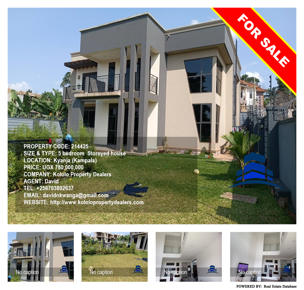 5 bedroom Storeyed house  for sale in Kyanja Kampala Uganda, code: 214425