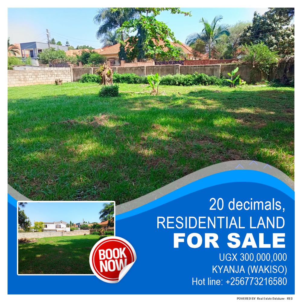 Residential Land  for sale in Kyanja Wakiso Uganda, code: 214483