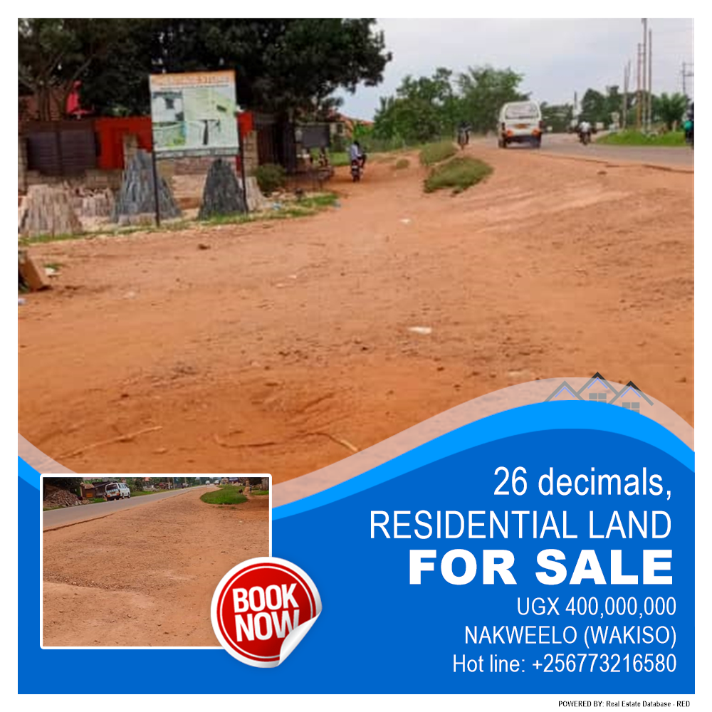 Residential Land  for sale in Nakweelo Wakiso Uganda, code: 214484