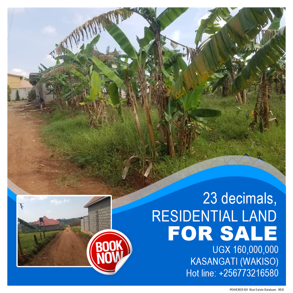 Residential Land  for sale in Kasangati Wakiso Uganda, code: 214492