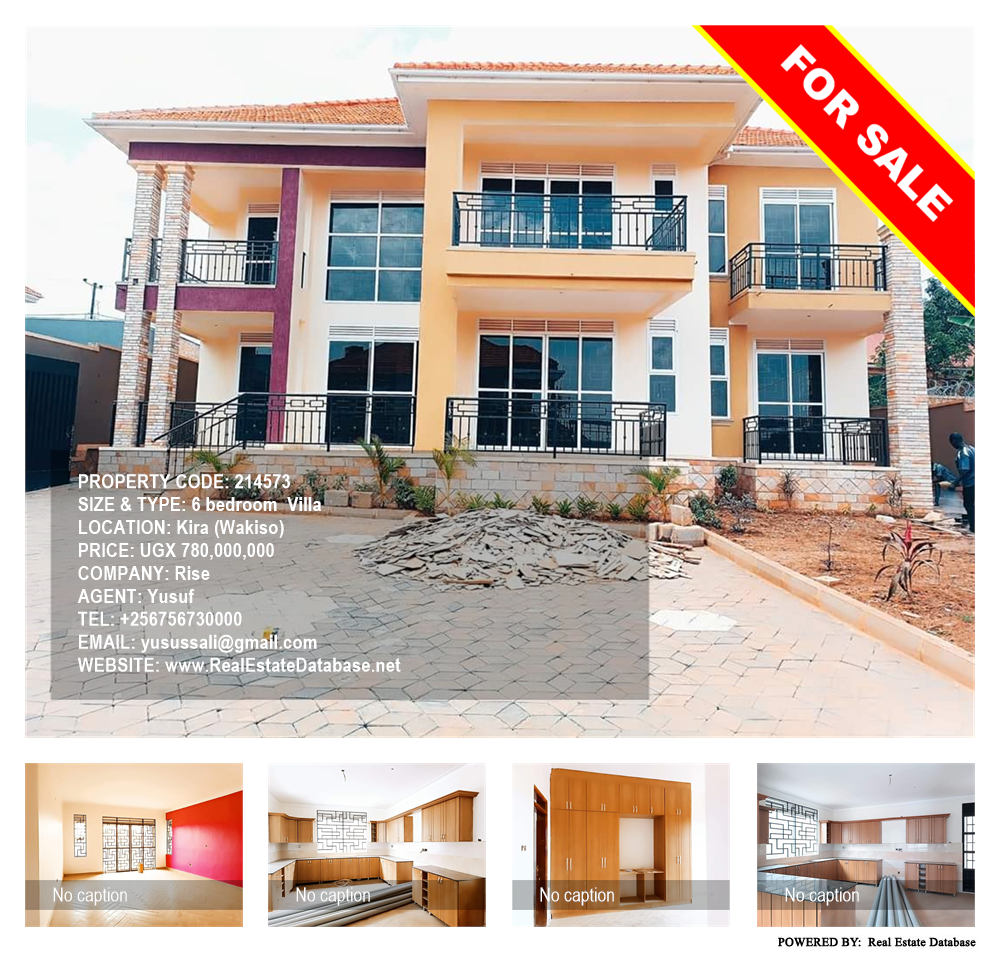 6 bedroom Villa  for sale in Kira Wakiso Uganda, code: 214573