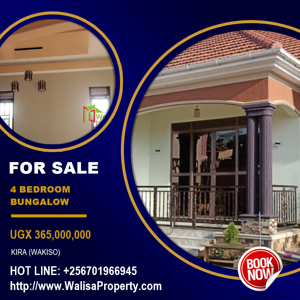 4 bedroom Bungalow  for sale in Kira Wakiso Uganda, code: 214662