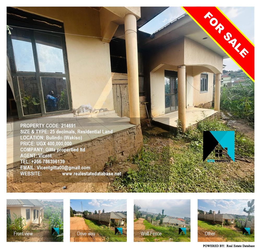 Residential Land  for sale in Bulindo Wakiso Uganda, code: 214691