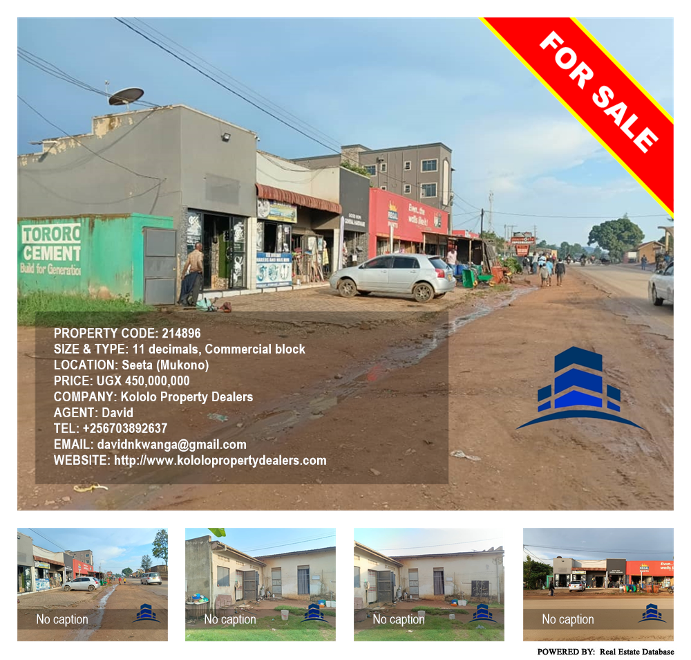 Commercial block  for sale in Seeta Mukono Uganda, code: 214896