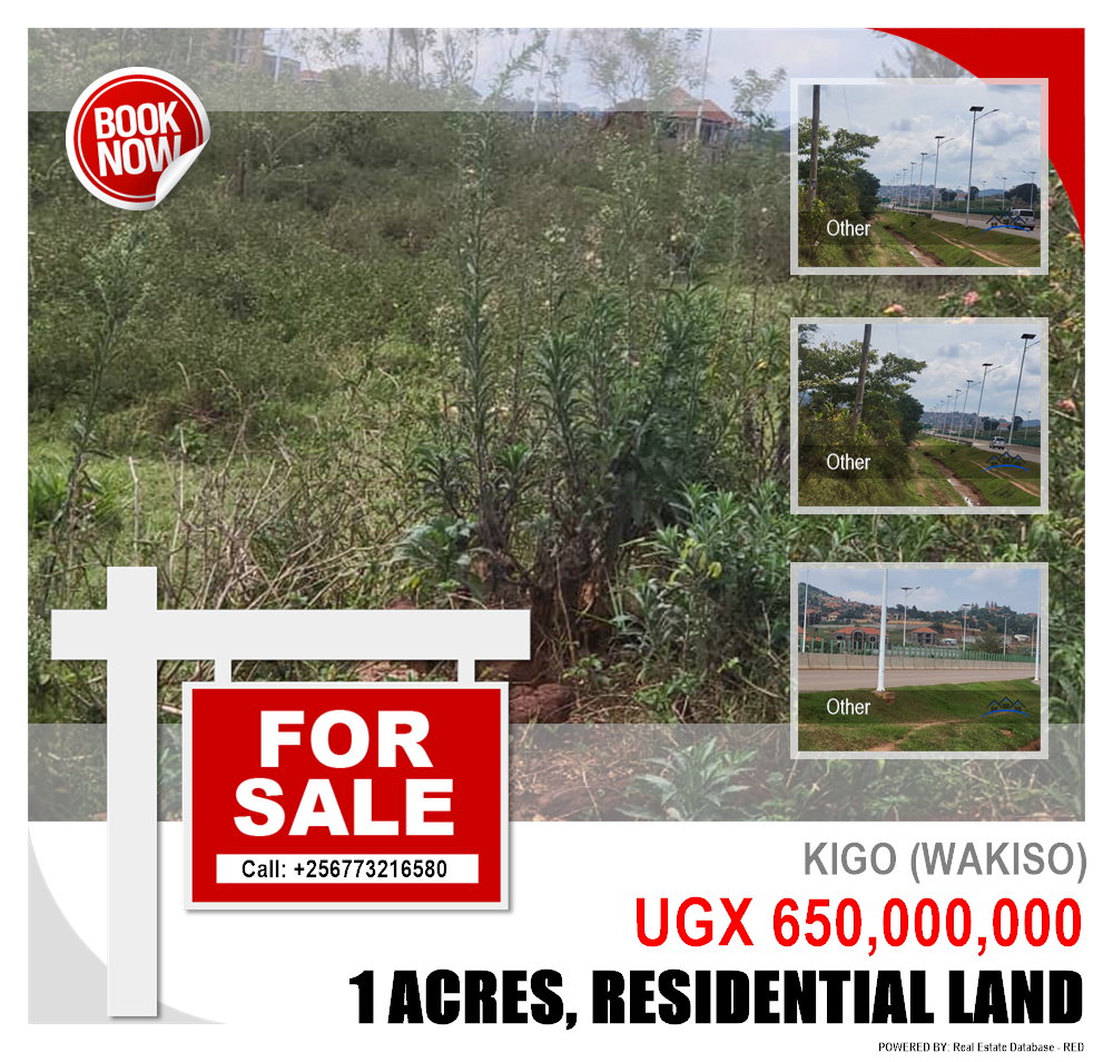 Residential Land  for sale in Kigo Wakiso Uganda, code: 215005