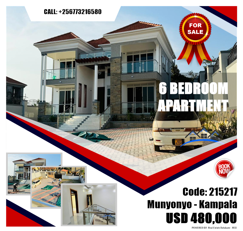 6 bedroom Apartment  for sale in Munyonyo Kampala Uganda, code: 215217