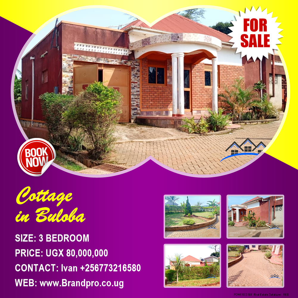 3 bedroom Cottage  for sale in Buloba Wakiso Uganda, code: 215234