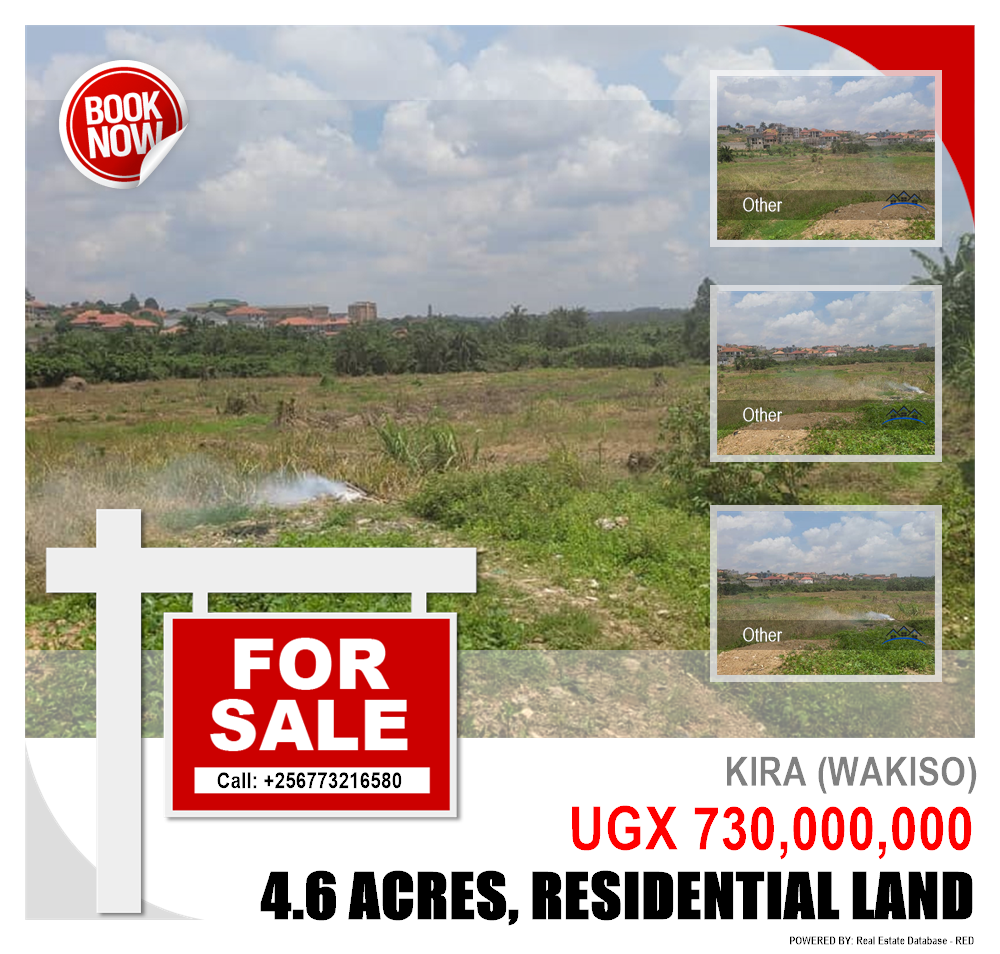 Residential Land  for sale in Kira Wakiso Uganda, code: 215245