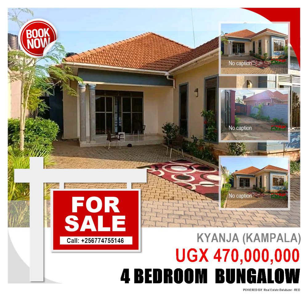 4 bedroom Bungalow  for sale in Kyanja Kampala Uganda, code: 215261