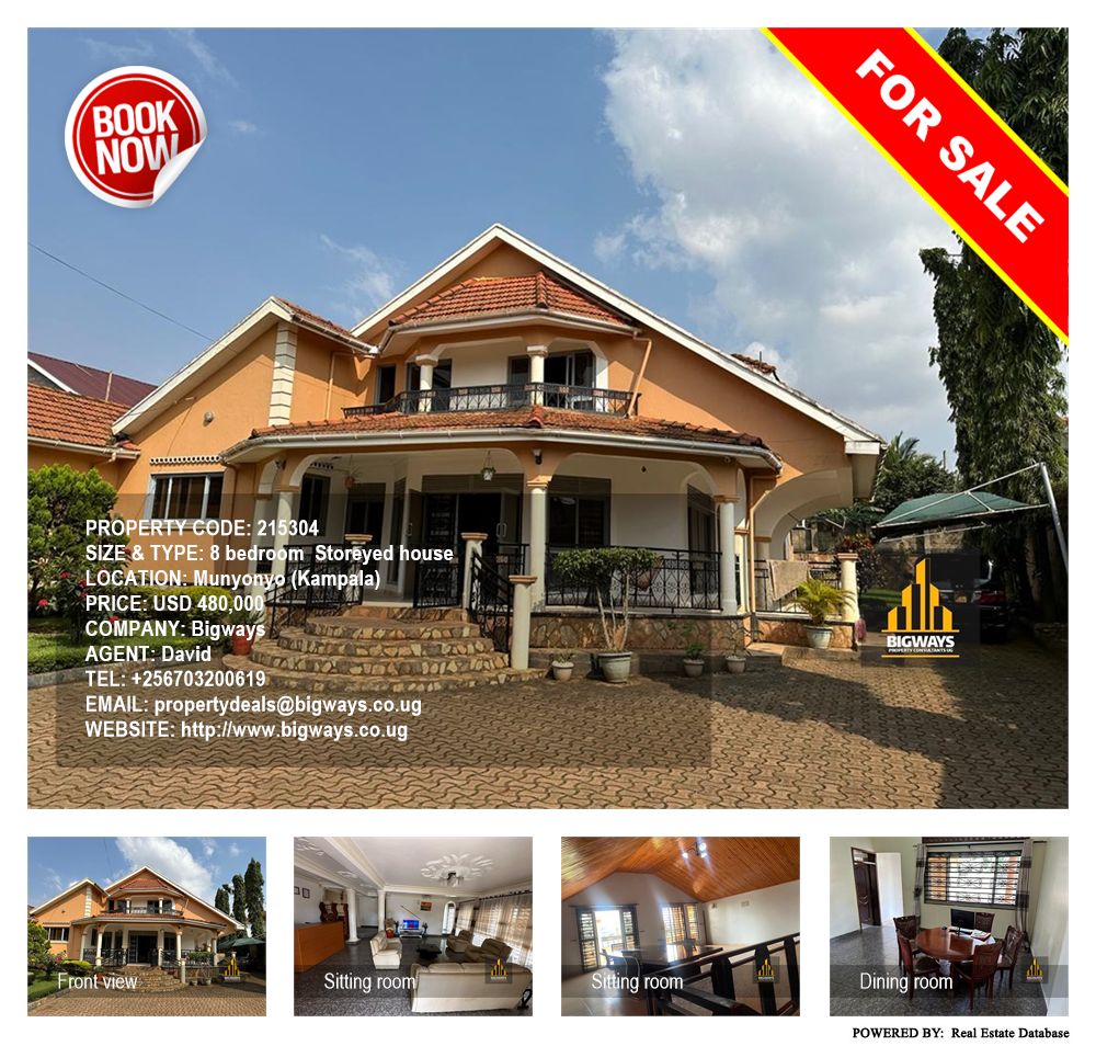 8 bedroom Storeyed house  for sale in Munyonyo Kampala Uganda, code: 215304