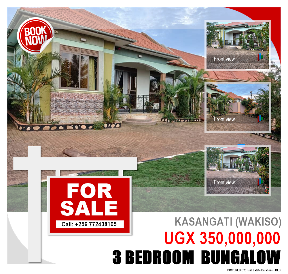 3 bedroom Bungalow  for sale in Kasangati Wakiso Uganda, code: 215306