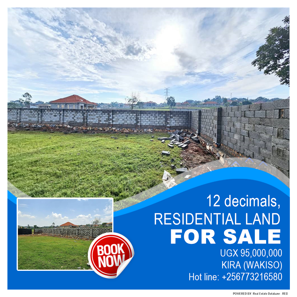 Residential Land  for sale in Kira Wakiso Uganda, code: 215377